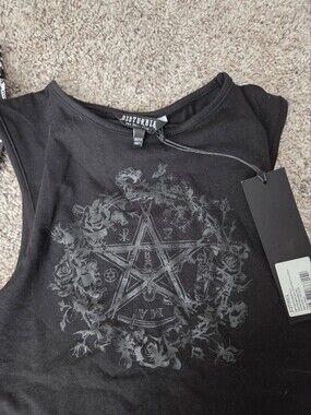 Women's Graphic Disturbia tank Top, Size 6 Disturbia Tank top